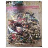Large Bag of Assorted Costume Jewelry