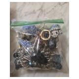 Bag of Mixed Costume Jewelry Including Beaded and