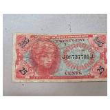 25-Cent Military Payment Certificate Series 521