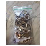 Costume Jewelry in Zipper Bags