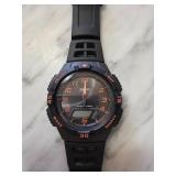Casio AEQ-110W Digital and Analog Combination Watc