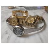 Vintage Gold-Tone and Silver-Tone Watches