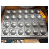 Three Metal Baking Molds Made in Italy