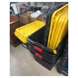 HDX 27-Gallon Tough Tote Storage Containers with Y