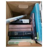 Box Lot of Books and Magazines Including Walt Whit