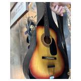Encore Acoustic Guitar with Steel Reinforced Neck