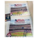 2014 Texas Rangers Winter Caravan Signed Posters w