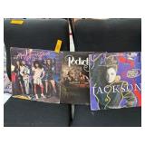 3 Vinyl Records by Janet Jackson, Pockets, and Mar