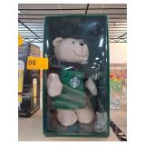 2016 Starbucks Limited Edition Teddy Bear in Green