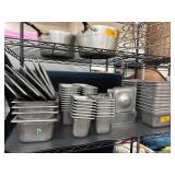 Stainless Steel Food Pans, Lids, and Accessories