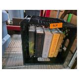 Harry Potter Hardcover Books in Plastic Storage Cr