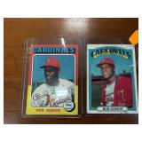 Bob Gibson Baseball Cards Featuring St. Louis Card