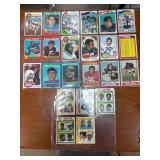 Vintage NFL Trading Cards from the 1970s