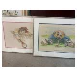 Framed Sports-Themed Prints by JJ Walter