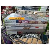 Five Xbox 360 Video Games Including LEGO Marvel Su