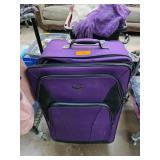 3-Piece Set U.S. Traveler Purple Luggage with Nest