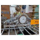 Waterford Crystal Mantel Clock with Roman