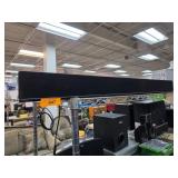 Vizio Soundbar with Black Cloth Cover