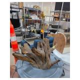 Driftwood Table Lamp Base with Electrical Fitting