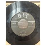 Hit Records 45 RPM Vinyl Featuring ï¿½Whatï¿½d I Sayï¿½