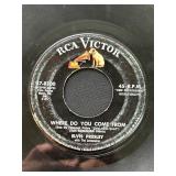 Elvis Presley 45 RPM RCA Victor Record Featuring ï¿½
