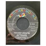 Ray Charles ABC-Paramount 45 RPM Record: ï¿½You Donï¿½