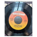 Willie Nelson 45 RPM Record ï¿½ ï¿½The Partyï¿½s Overï¿½ a