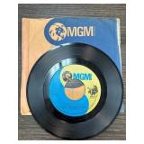 Donny and Marie Osmond MGM Records 45 RPM Vinyl Re