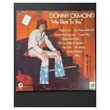 Donny Osmond Vinyl Record Album ï¿½My Best To Youï¿½ 1