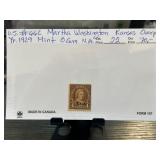 1929 Martha Washington Kansas Overprint U.S. #662