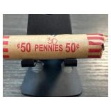 ROLL OF MIXED DATE WHEAT PENNIES CENTS
