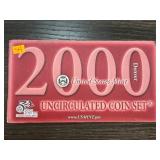 2000 United States Mint Uncirculated Coin Set "
