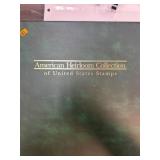 American Heirloom Collection Album with U.S. Stamp