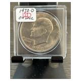 1972-D Eisenhower Dollar Coin in Choice Uncirculat