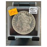 1882-S Morgan Silver Dollar in High Grade