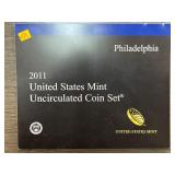 2011 United States Mint Uncirculated Coin Set from