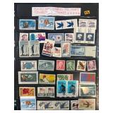 Mint U.S. Stamps Including Plates and Singles