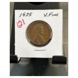 1925 Lincoln Wheat Cent in Very Fine Condition