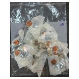 Bag of Uncirculated Lincoln Pennies in Original Wr