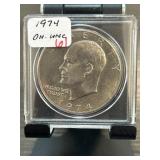 1974 Eisenhower Dollar in Original Uncirculated Co