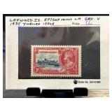 Leeward Islands 1935 Jubilee Issue 1 Shilling Mint