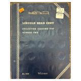 Whitman Lincoln Head Cent Collection Album Startin