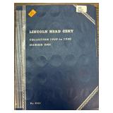 Lincoln Head Cent Collection 1909 to 1940 Number O