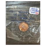 1947-D Lincoln Penny in Original Littleton Packagi