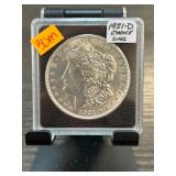 1921-D Morgan Silver Dollar in Choice Uncirculated