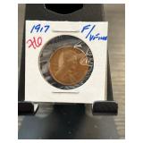 1917 Lincoln Wheat Cent in Fine/Very Fine Conditio