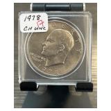 1978 Eisenhower Dollar Coin in Choice Uncirculated