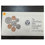 United States Mint Uncirculated Coin Set with Denv