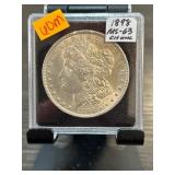1898 Morgan Silver Dollar MS-63 Certified