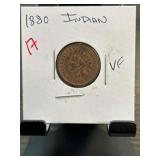 1880 Indian Head Cent, VF Condition